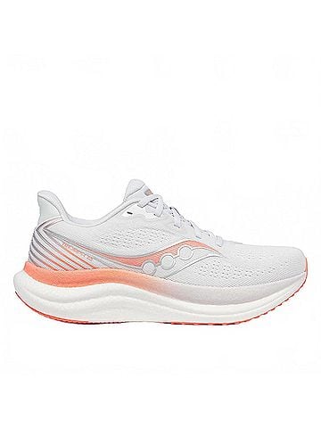 Saucony Women's Triumph 23 Running Shoe in 244 - White | Wistful (view 1)