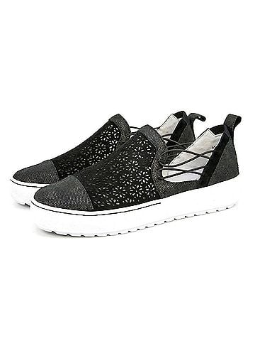 Jambu Women's Erin Slip-On Shoes in Black (view 2)
