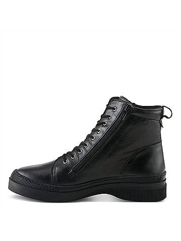 Spring Step Women's Hoylein Lace Up Boots in Black (view 2)