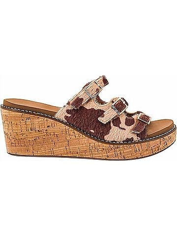 Corkys Women's Dont Mind Me Sandal in Tan Brown Cow (view 1)