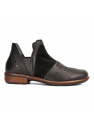 Naot Women's Rivotra Ankle Boot in Perforat/Black/Combo (view 2)