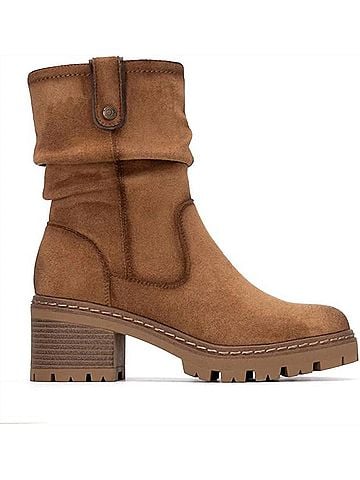 Refresh Women's Ankle Booties in Taupe (view 1)