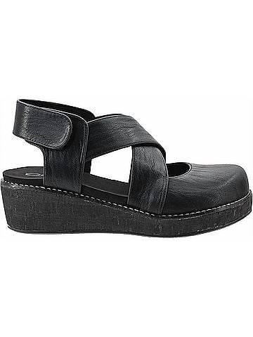 Corkys Women's Bring It In Wedge in Black (view 1)
