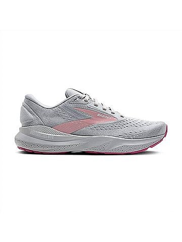 Brooks Women's Adrenaline 24 Running Shoe in Alloy/White/Zephyr (view 1)