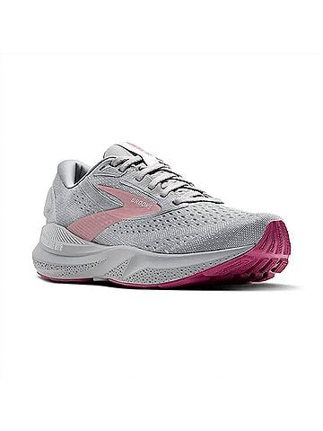 Brooks Women's Adrenaline 24 Running Shoe in Alloy/White/Zephyr (view 2)