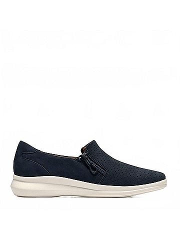 Clarks Women's Lynell Sky Sneakers in Navy (view 1)