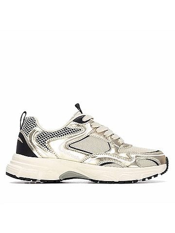 Refresh Women's Casual Sneakers in Gold (view 1)