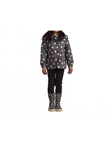 Rylee + Cru Kids' Rain Boot 12 Mo in Dotty (view 2)
