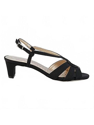 Ros Hommerson Women's Leandra Heel Strap Sandal in Black (view 1)