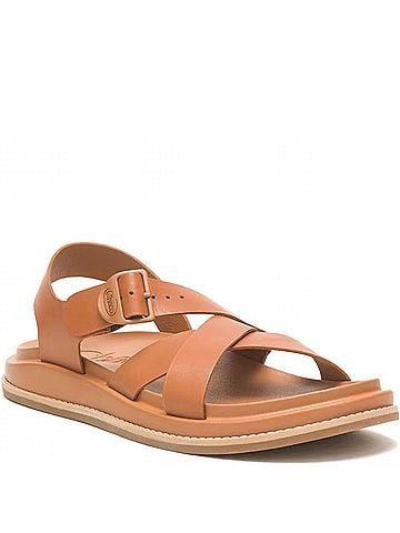 Chaco Women's Townes Sandal in Cashew (view 1)