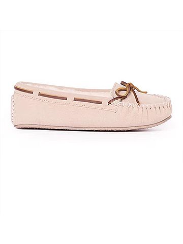 Minnetonka Women's Cally Shoes in Stone (view 2)