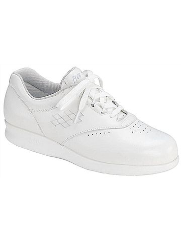 SAS Women's Freetime Walking Shoes in White (view 1)