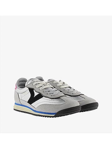 Victoria Women's Saturn Metal Sneakers in Silver (view 2)