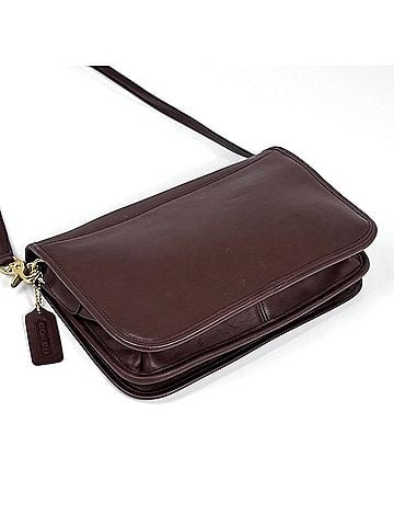 Coach Coach handbag, Old style, leather, brown, 9635, women's. (view 2)