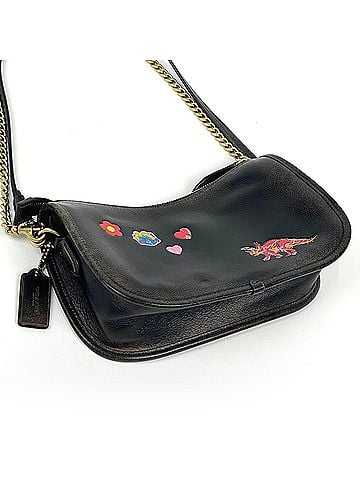 Coach Coach COACH Shoulder Bag Waverley Sticker Print 2-Way Leather Brown CEG41 Women's (view 2)
