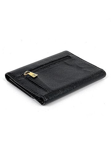Chanel Chanel CHANEL Tri-fold Wallet Coco Mark Caviar Leather Black Women's (view 2)