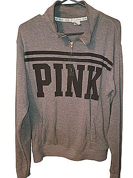 Pink Zip Up Hoodie (view 1)