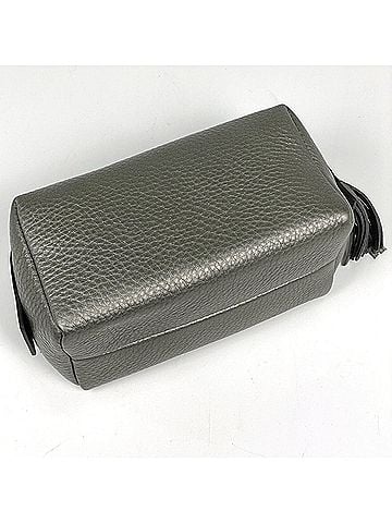 Gucci Gucci Soho Interlocking G Fringe Leather Bag/Makeup Pouch, Beige, 308636, Women's (view 2)