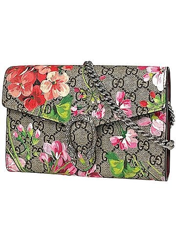 Gucci Gucci Dionysus GG Blooms 2-Way Shoulder Bag, Supreme, Beige/Pink, 401231, Women's (view 1)