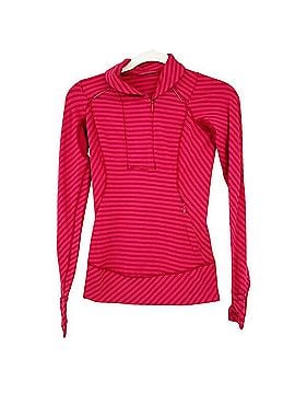 Lululemon Athletica Think Fast Thumbhole Pullover Track Jacket (view 1)