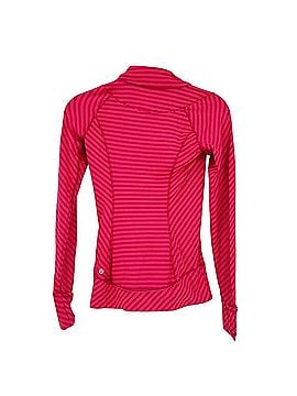 Lululemon Athletica Think Fast Thumbhole Pullover Track Jacket (view 2)
