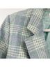 Pendleton 100% Wool Plaid Blue Blazer Size 10 (petite) - photo 4