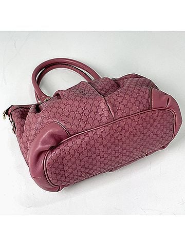 Gucci Gucci Sukey Microgucci 2-Way Leather Handbag, Pink, 247902, Women's (view 2)