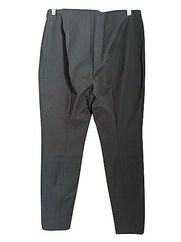 Theory Seamed Skinny Stretch Cotton Side Zip Legging Pant Leggings (view 2)
