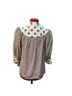 Mayle Floral Tan Blouse Size 2 - photo 2