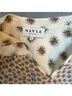 Mayle Floral Tan Blouse Size 2 - photo 3