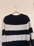 J.Crew 100% Cotton Stripes Blue White Pullover Sweater Size M - photo 6
