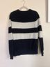 J.Crew 100% Cotton Stripes Blue White Pullover Sweater Size M - photo 5