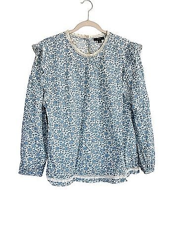J.Crew Flutter Sleeve Shirt 3/4 Sleeve T-Shirt (view 2)
