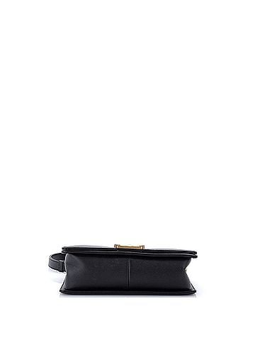 Chanel Boy Flap Bag Quilted Caviar Old Medium (view 2)