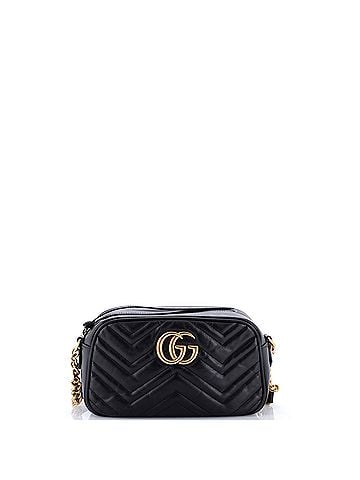 Gucci GG Marmont Shoulder Bag Matelasse Leather Small (view 1)