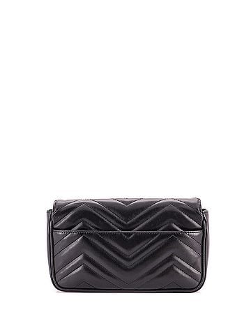 Gucci GG Marmont Wallet on Chain Matelasse Leather Mini (view 2)