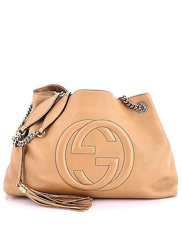 Gucci Soho Chain Strap Shoulder Bag Leather Medium (view 1)