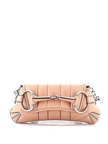 Gucci Horsebit Chain Shoulder Bag Vertical Quilted Leather Small (view 1)