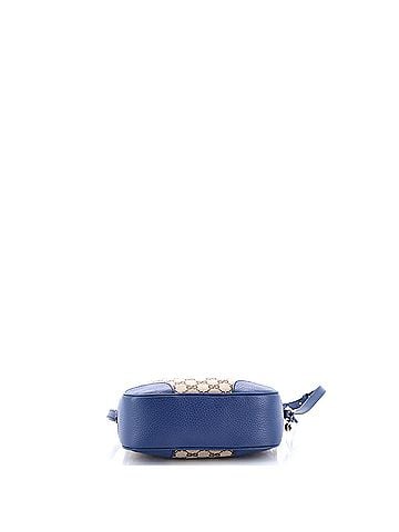 Gucci Bree Disco Crossbody Bag GG Canvas with Leather Mini (view 2)