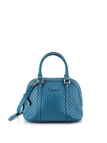 Gucci Convertible Dome Satchel Microguccissima Leather Mini (view 1)