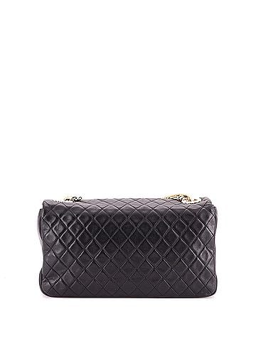 Chanel Westminster Pearl Chain Flap Bag Quilted Lambskin Medium (view 2)