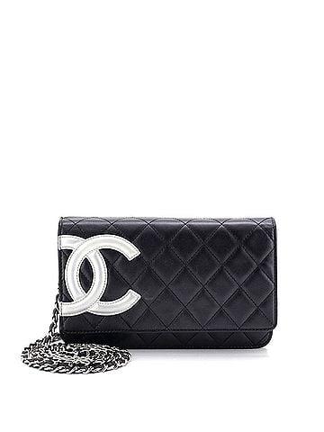 Chanel Cambon Wallet on Chain Quilted Leather (view 1)