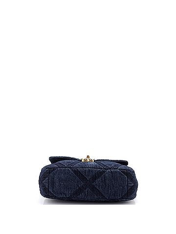 Chanel 19 Flap Bag Quilted Denim Medium (view 2)