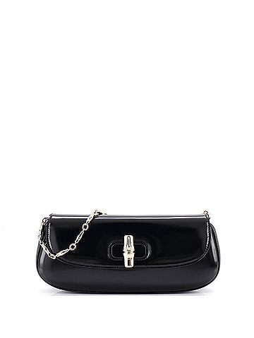 Gucci Bamboo Night Chain Clutch Leather (view 1)