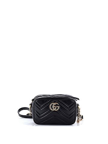 Gucci GG Marmont Shoulder Bag Matelasse Leather Mini (view 1)