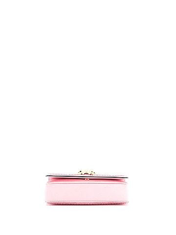 Versace La Medusa Full Flap Clutch with Chain Crystal Embellished Satin (view 2)