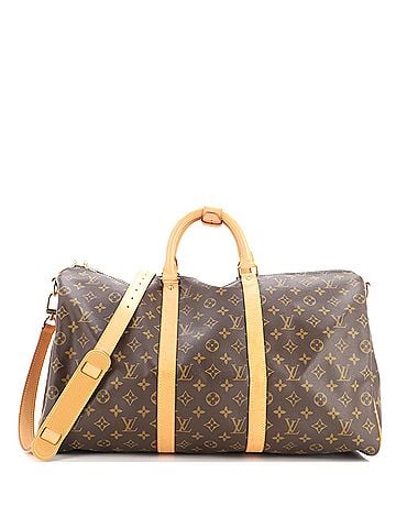Louis Vuitton Keepall Bandouliere Bag Monogram Canvas 50 (view 1)
