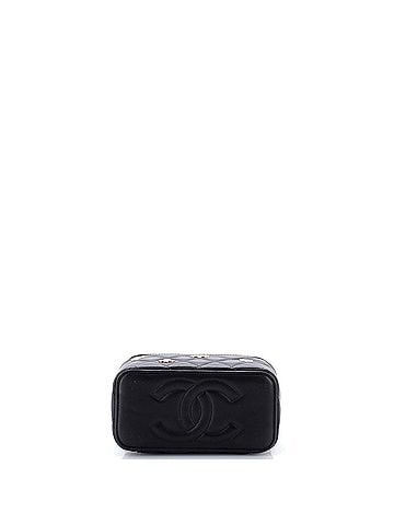 Chanel Coco Casino Vanity Case with Chain Quilted Lambskin Small (view 2)