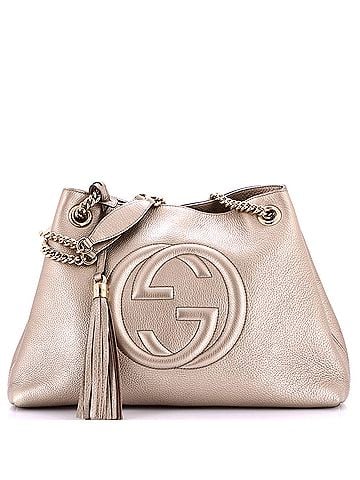 Gucci Soho Chain Strap Shoulder Bag Leather Medium (view 1)