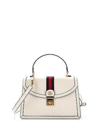 Gucci Ophidia Flap Top Handle Bag Leather Small (view 1)